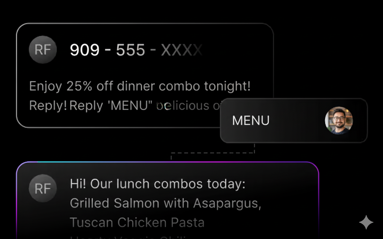 Conversational Messaging Mockup